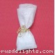 WF - IVORY NET WITH GOLD WIRE